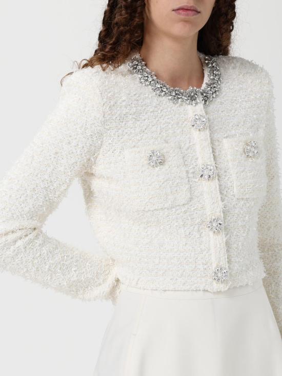 25FW 셀프 포트레이트 가디건 AW25028JC CREAM White - SELF PORTRAIT