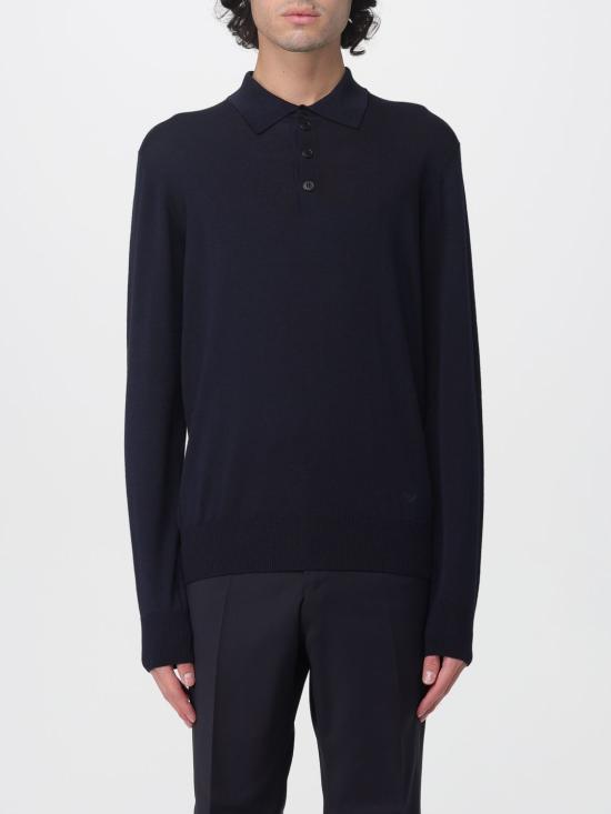 25FW 엠포리오 아르마니 폴로 티셔츠 8N1F431M67Z 0922 Blue