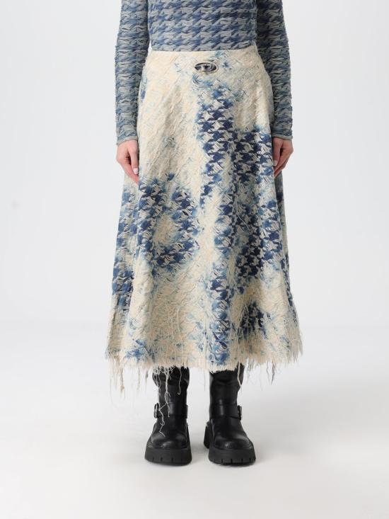 25FW 디젤 롱 스커트 A206690CEBI 01 Blue