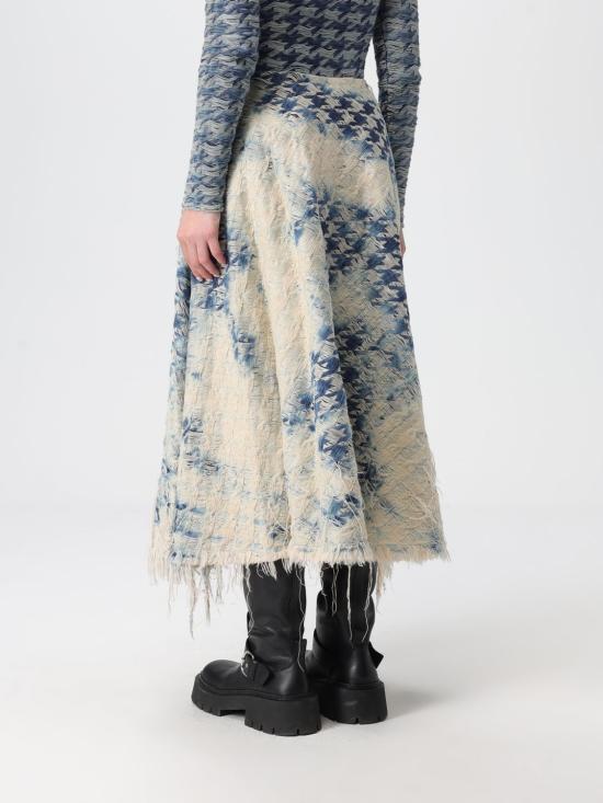 25FW 디젤 롱 스커트 A206690CEBI 01 Blue - DIESEL