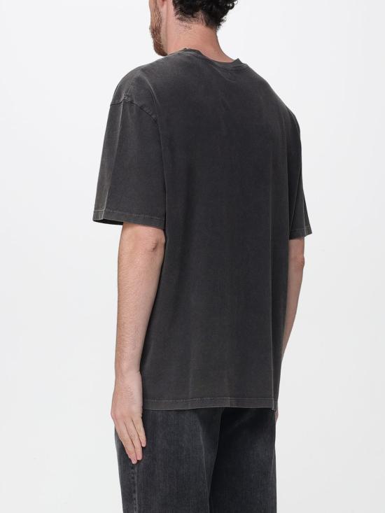 25FW 아미시 반팔 티셔츠 AMU146CN21 C0073 Black - AMISH