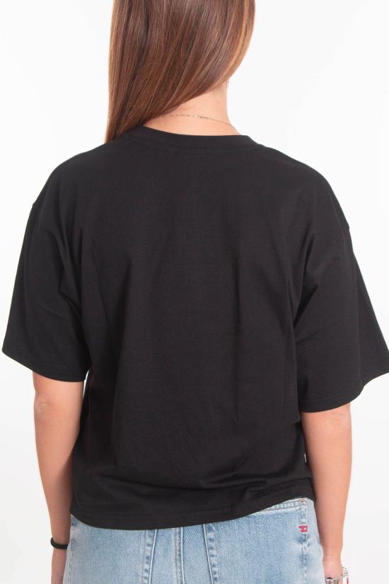 25FW 디젤 반팔 티셔츠 A15096 0NIAX 9XX Black - DIESEL