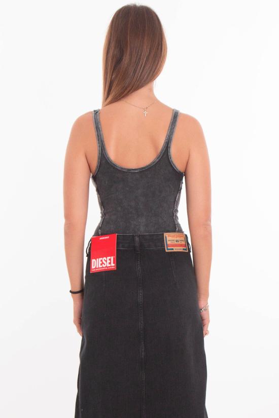 25FW 디젤 민소매 티셔츠 A19192 0SHAN 900A Black - DIESEL