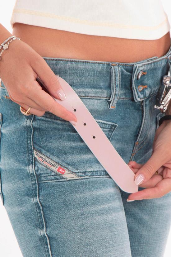 25FW 디젤 B-1DR 레브 2 레더 벨트 X09874 P1245 FW25 H9746 White - DIESEL