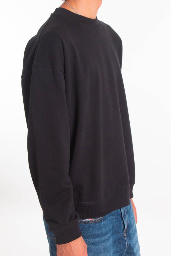 25FW 디젤 긴팔 티셔츠 A18694 0HYAT 9XX Black - DIESEL