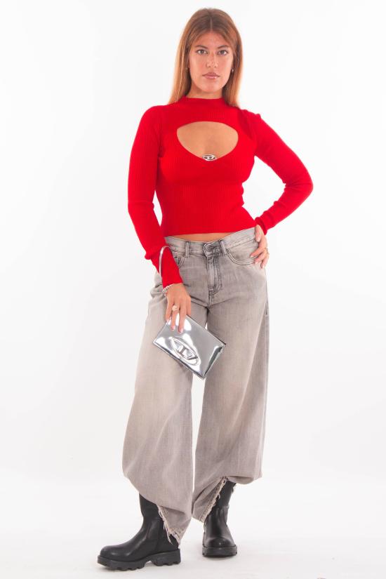 25FW 디젤 백팩 X10273 PS202 H0535 Silver - DIESEL