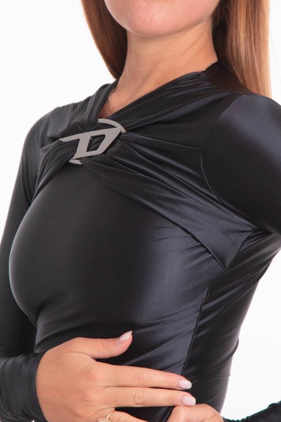 25FW 디젤 롱 원피스 A18427 0PKAT 9XX Black - DIESEL