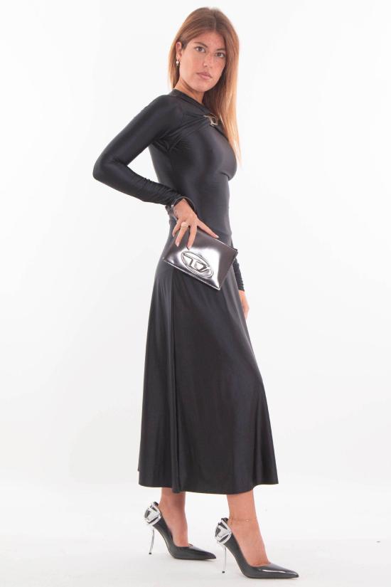 25FW 디젤 롱 원피스 A18427 0PKAT 9XX Black - DIESEL