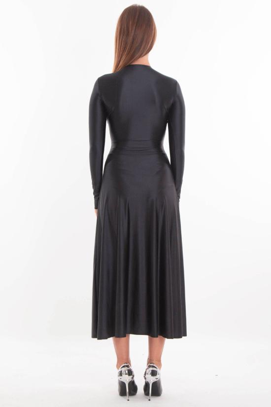 25FW 디젤 롱 원피스 A18427 0PKAT 9XX Black - DIESEL