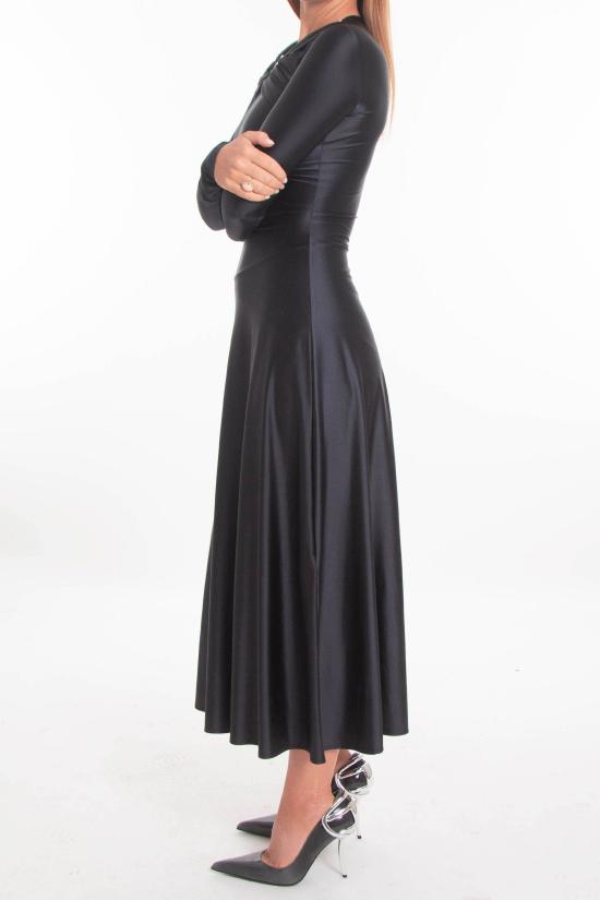 25FW 디젤 롱 원피스 A18427 0PKAT 9XX Black - DIESEL