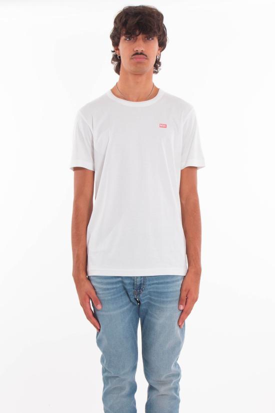 25FW 디젤 반팔 티셔츠 A14819 0SKAF FW25 100 White