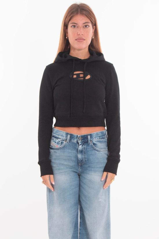 25FW 디젤 긴팔 티셔츠 A15714 0GRAC 9XX Black