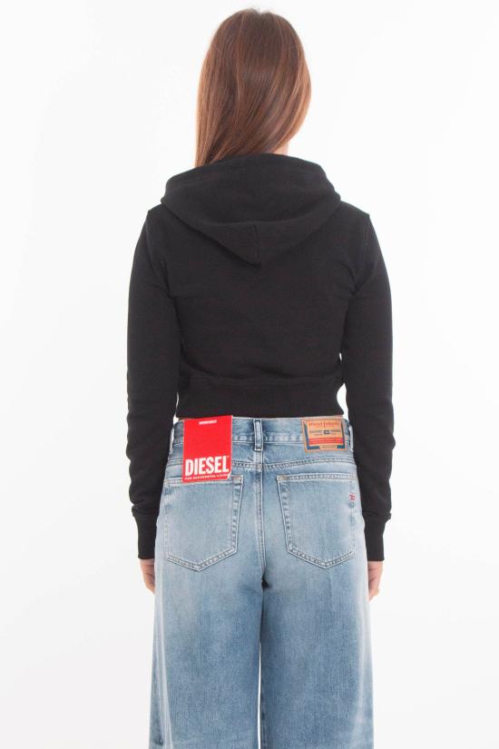 25FW 디젤 긴팔 티셔츠 A15714 0GRAC 9XX Black - DIESEL