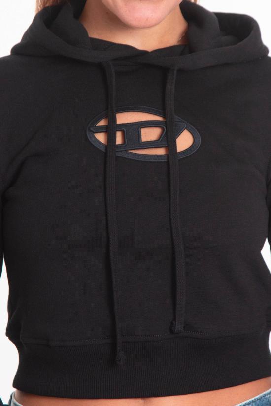 25FW 디젤 긴팔 티셔츠 A15714 0GRAC 9XX Black - DIESEL