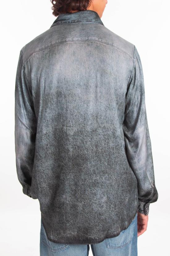 25FW 디젤 데님 셔츠 A18622 0LKCT 02 Grey - DIESEL