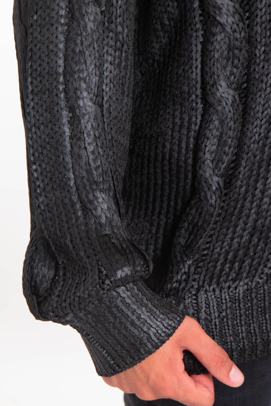 25FW 디젤 K-MICHIU 샤이니 케이블 니트 스웨터  A19187 0NKCP 9XX Black - DIESEL