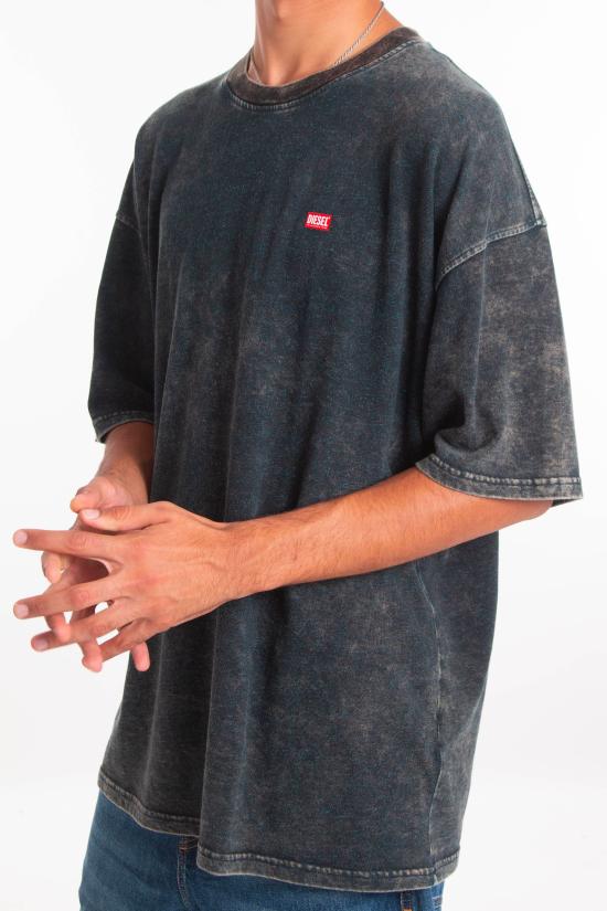 25FW 디젤 반팔 티셔츠 A18643 0AGBY 9XXA Black - DIESEL