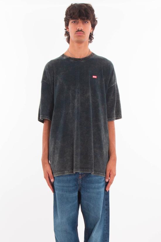 25FW 디젤 반팔 티셔츠 A18643 0AGBY 9XXA Black