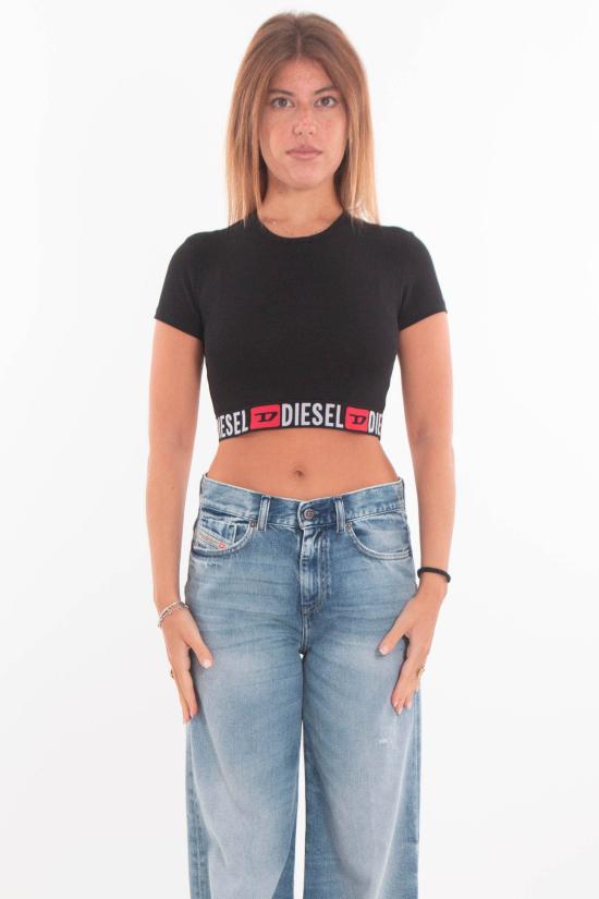 25FW 디젤 탑 A18273 0NJAP 9XX Black