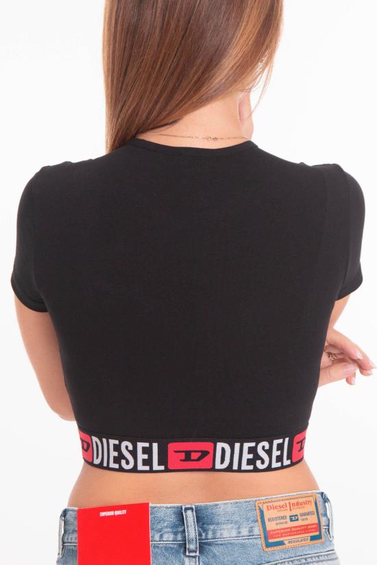 25FW 디젤 탑 A18273 0NJAP 9XX Black - DIESEL