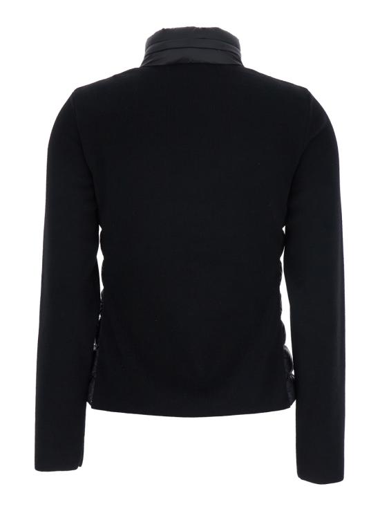 25FW 몽클레어 패딩 울 집업 가디건 패딩 울 집업  9B00019M1122999 BLACK DOM - MONCLER