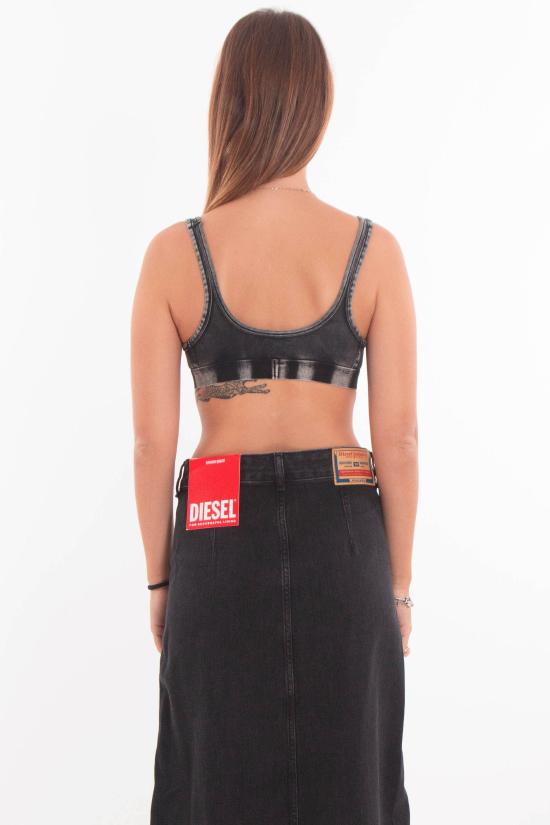 25FW 디젤 민소매 티셔츠 A19563 0SHAN 900A Black - DIESEL