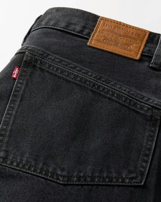  리바이스 데님 팬츠 슈퍼 배기 배럴 오픈 마인드 블랙 진 - LEVI'S