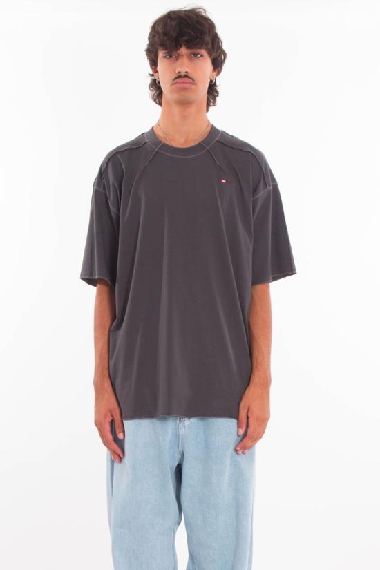 25FW 디젤 반팔 티셔츠 A19463 0NIAX 93R Grey