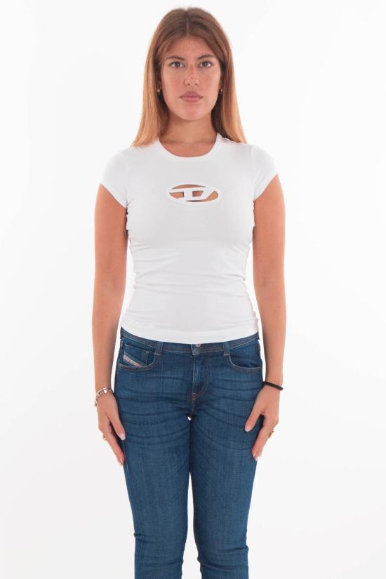 25FW 디젤 반팔 티셔츠 A06268 0AFAA FW25 100 White