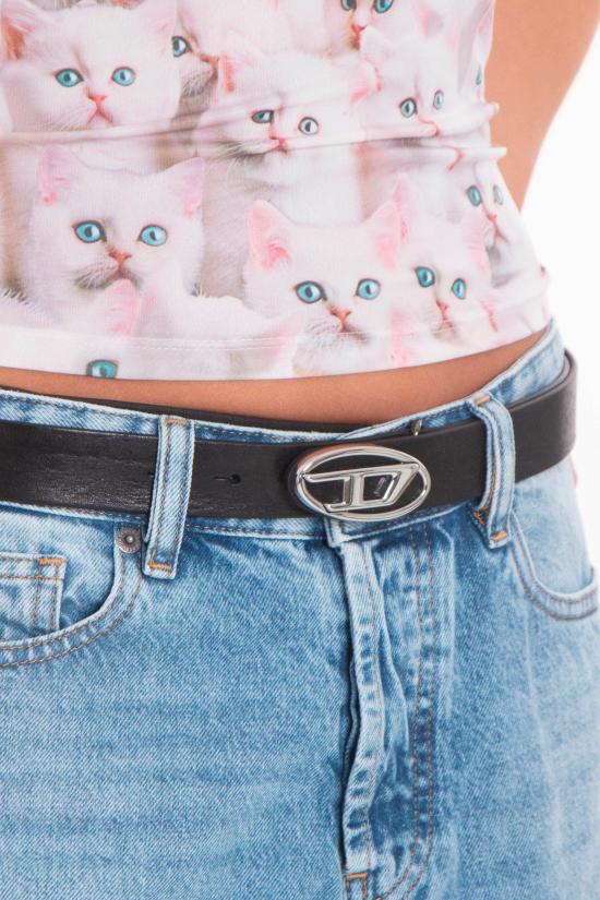 25FW 디젤 레귤러 벨트 X09813 PR271 T8013 Black - DIESEL