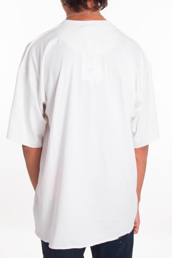 25FW 디젤 반팔 티셔츠 A19463 0NIAX 141 White - DIESEL