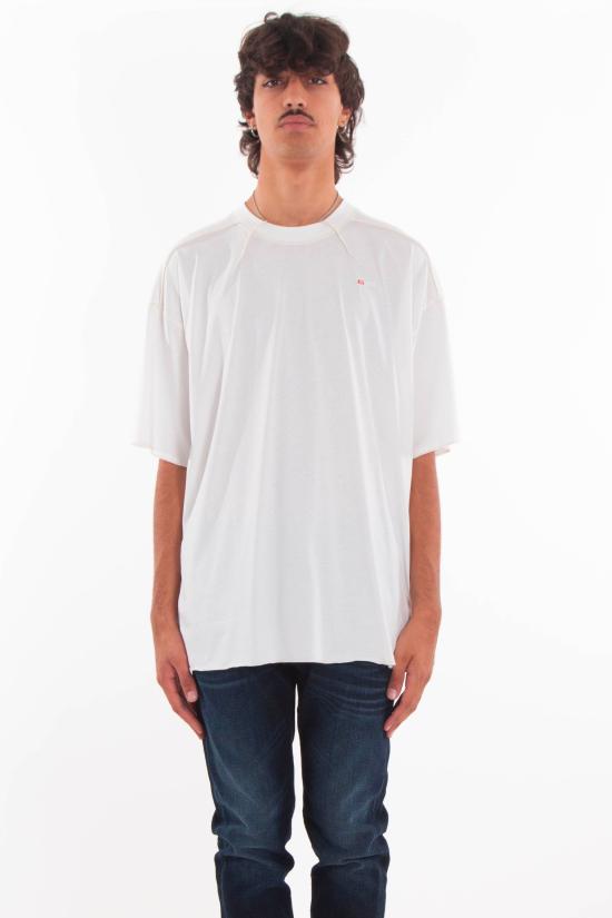 25FW 디젤 반팔 티셔츠 A19463 0NIAX 141 White