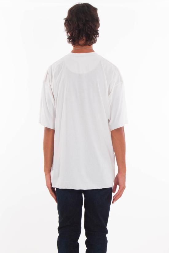 25FW 디젤 반팔 티셔츠 A19463 0NIAX 141 White - DIESEL