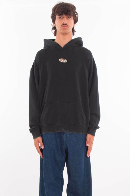 25FW 디젤 긴팔 티셔츠 A19416 0IPAC 900 Black