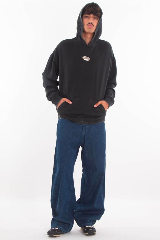 25FW 디젤 긴팔 티셔츠 A19416 0IPAC 900 Black - DIESEL