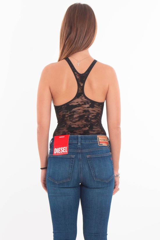 25FW 디젤 민소매 티셔츠 A19203 0DRAK 900 Black - DIESEL