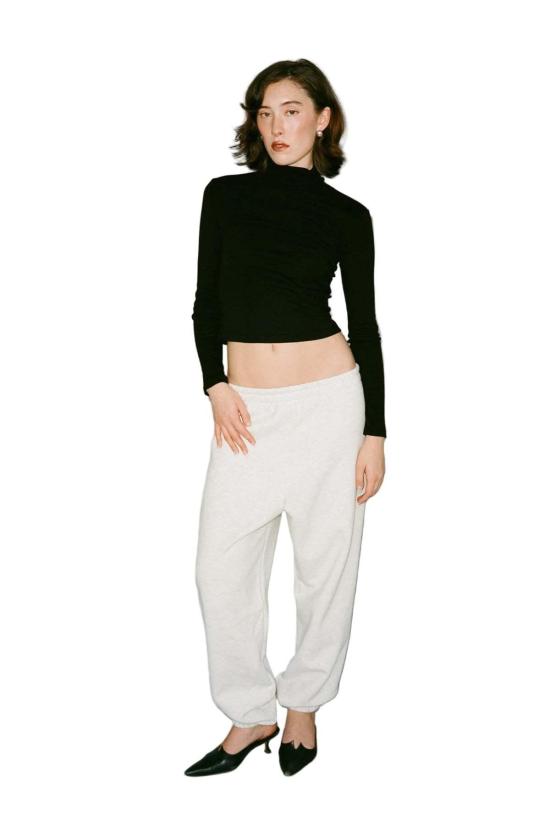  질 로드리게즈 스트레이트 팬츠 길 로드리게스 빅 스웨트팬츠 스웨트팬츠 애쉬 그레이