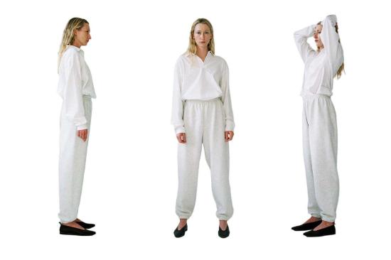  질 로드리게즈 스트레이트 팬츠 길 로드리게스 빅 스웨트팬츠 스웨트팬츠 애쉬 그레이 - GIL RODRIGUEZ