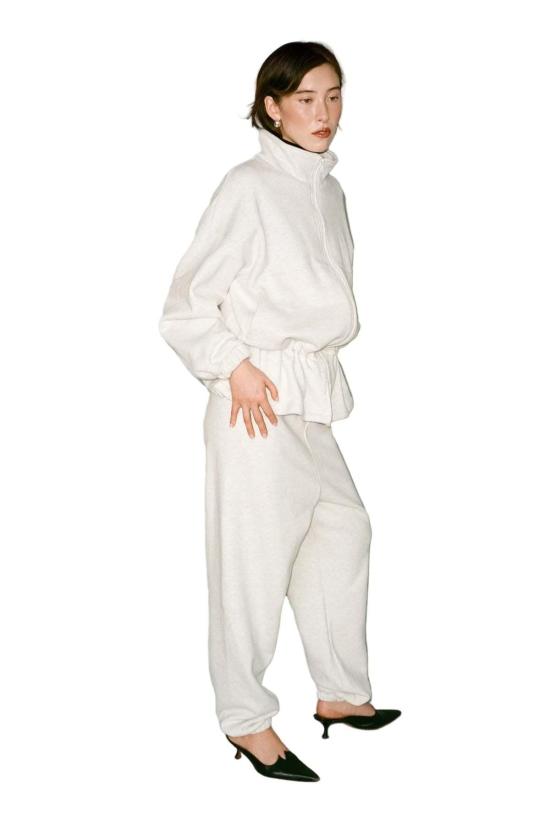  질 로드리게즈 스트레이트 팬츠 길 로드리게스 빅 스웨트팬츠 스웨트팬츠 애쉬 그레이 - GIL RODRIGUEZ