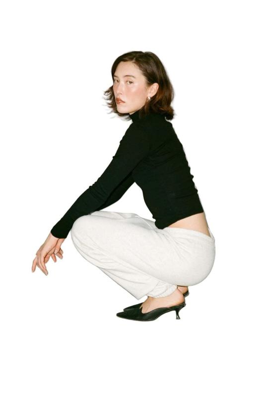  질 로드리게즈 스트레이트 팬츠 길 로드리게스 빅 스웨트팬츠 스웨트팬츠 애쉬 그레이 - GIL RODRIGUEZ