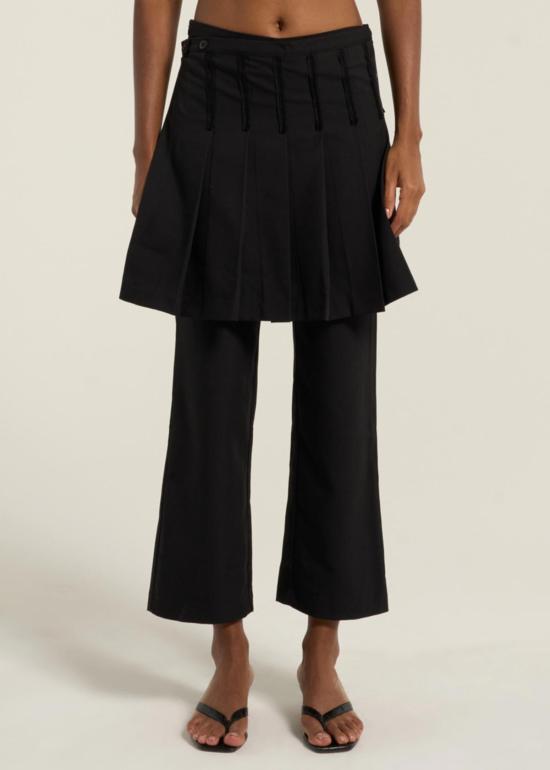  ZEMETA 스트레이트 팬츠 제메타 세이 잇 스커트 팬츠