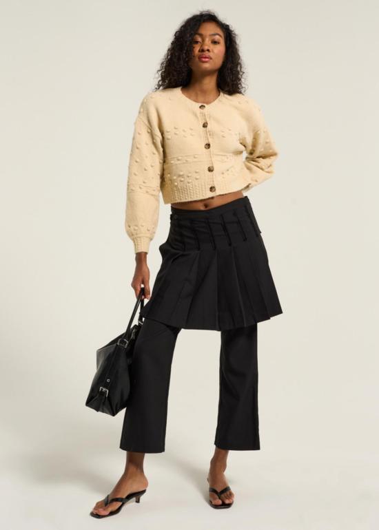  ZEMETA 스트레이트 팬츠 제메타 세이 잇 스커트 팬츠 - OTHER BRANDS