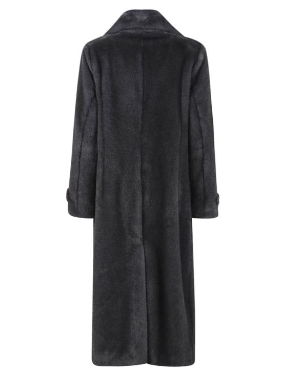 25FW 에르노 얼터너티브 멜란지 밍크 퍼 코트 GC000545D 12739 9480 ANTRACITE GREY - HERNO