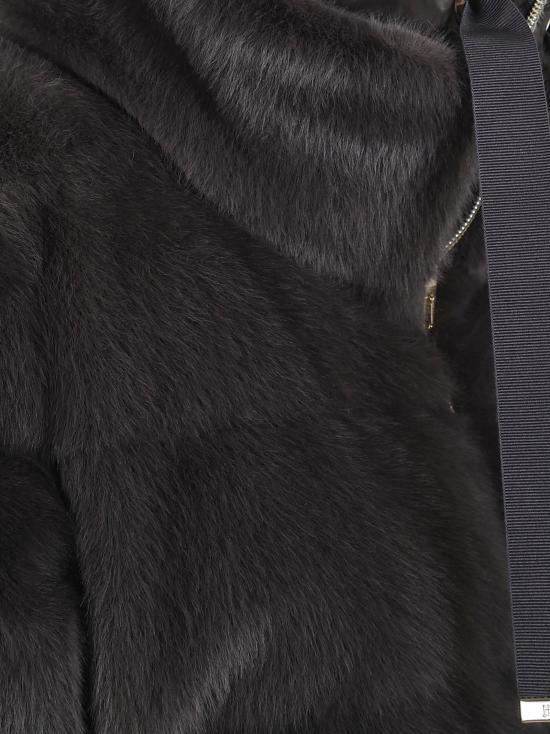 25FW 에르노 레이디 얼터너티브 퍼 & 울트라라이트 나일론 베스트 PI002123D 12630 9480 ANTRACITE GREY - HERNO