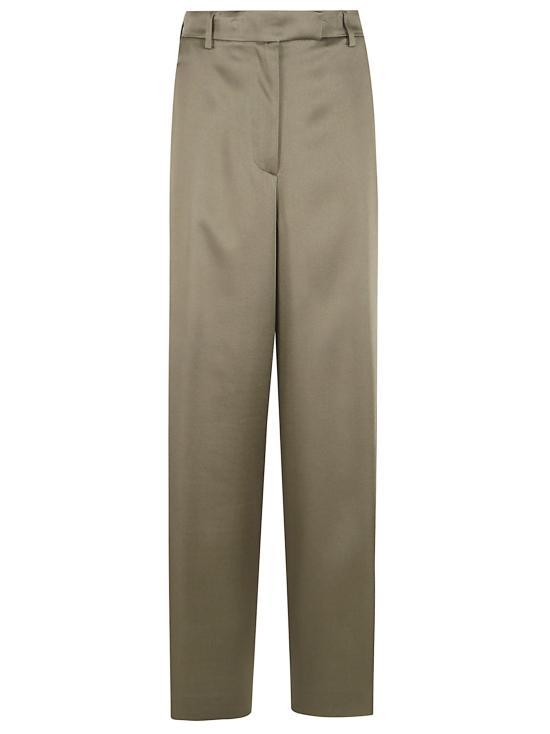 25FW 드리스 반 노튼 스트레이트 팬츠 010946 2070 606 KHAKI GREEN - DRIES VAN NOTEN
