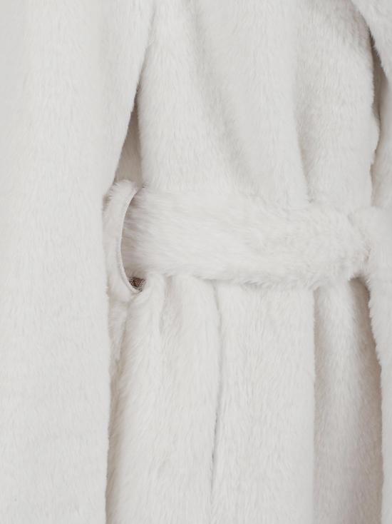 25FW 에르노 소프트 얼터너티브 퍼 코트 CA000586D 12422 1000 BIANCO WHITE - HERNO