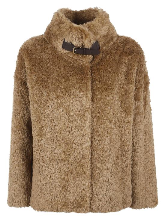 25FW 에르노 하이 카라 포우 퍼 코트 GI000331D 12421 2000 SABBIA NUDE NEUTRALS