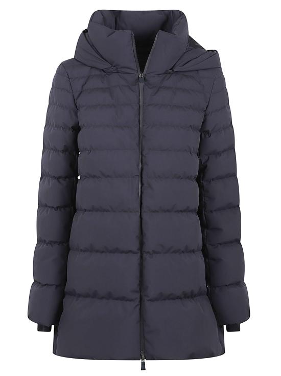 25FW 에르노 2 레이어 후드 다운 패딩 PI002091D 12840 9201 BLU NAVY BLUE - HERNO