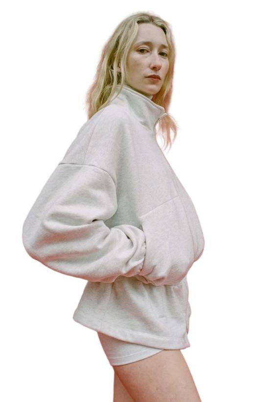  질 로드리게즈 자켓 길 로드리게스 플리스 시티 재킷 애쉬 그레이 - GIL RODRIGUEZ