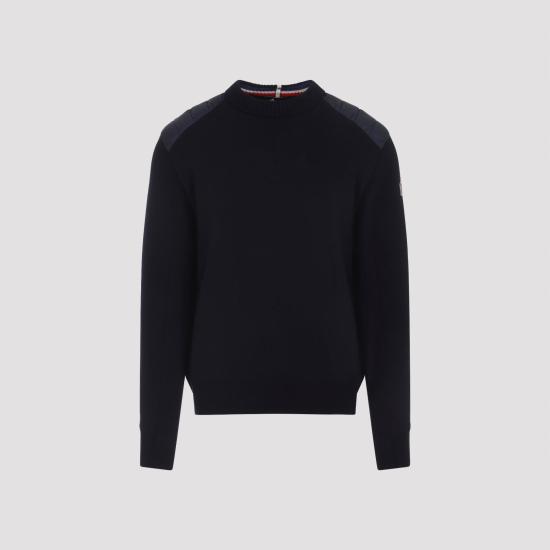 25FW 몽클레어 스웨터 K20979C00004 M1122 771 DARK BLUE - MONCLER